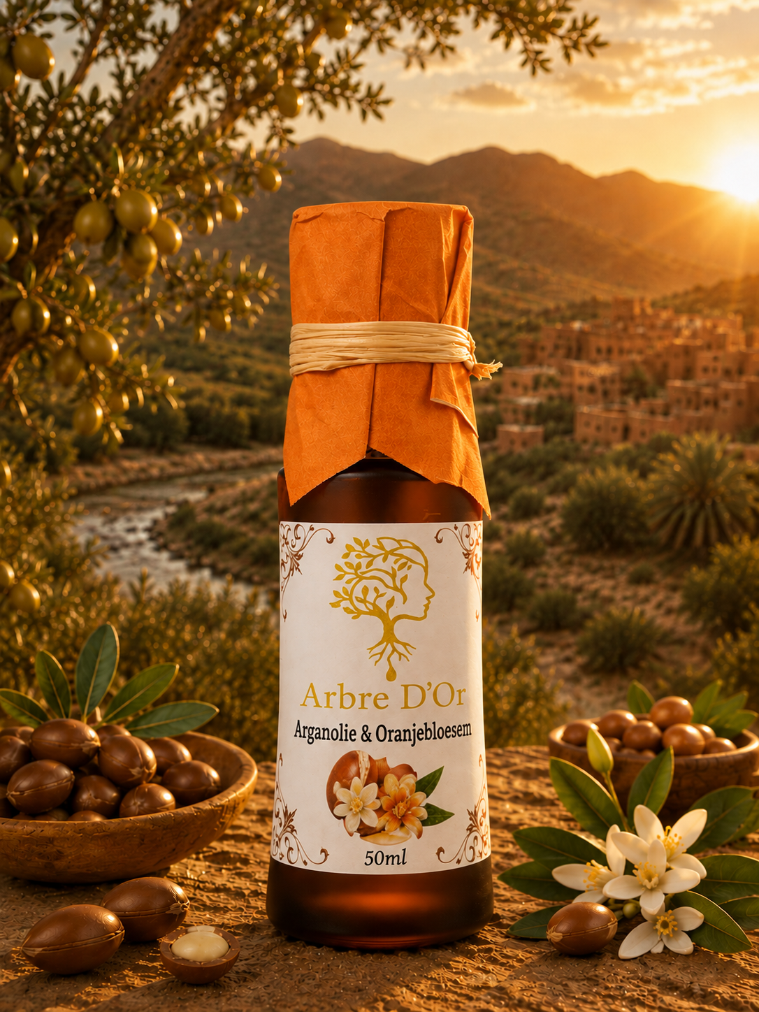 Arganolie Elixir met Oranjebloesem
